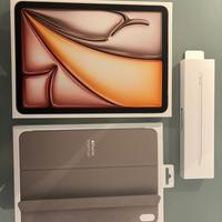 iPad Air 11″ M3 128GB Wi-Fi + pencil + custodia