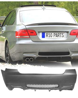 PARAURTI POSTERIORE BMW E92 E93 LOOK M3 USCITA SIN