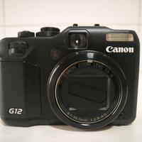 CANON POWERSHOT G12 USATA CON ACCESSORI VARI
