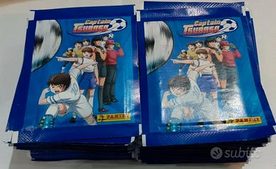 Lotto 50 bustine CAPITAN TSUBASA Panini