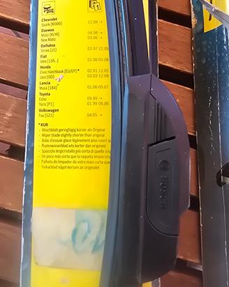 spazzola tergicristallo bosch aerotwin ar15u