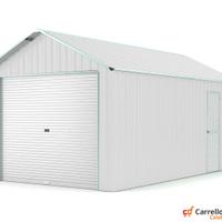 Prefabbricato box cantiere  360x610 21.9mq bianco