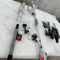 Attrezzi da giardino a batteria ricaricabili