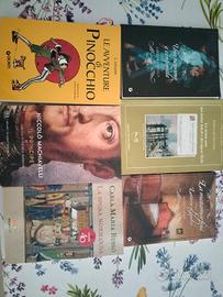 Lotto libri, classici della letteratura italiana