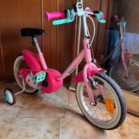 Bicicletta per bambina B'TWIN 14 pollici