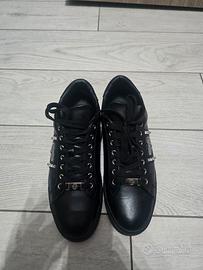 Scarpe n°44 Philippe Plein Nappa Leather lo-top