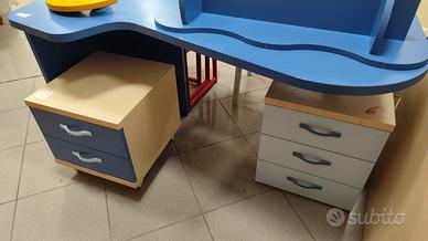 Codice: 8920  SCRIVANIA CAMERETTA STILE MODERNO LA