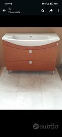 Mobil bagno artigianale colore tek da 105*60