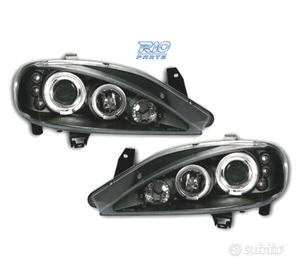 FARI PER RENAULT MEGANE 99-02 ANGEL EYES FONDO NER