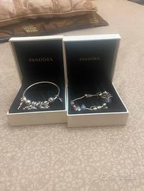 2 Bracciali Pandora+anello
