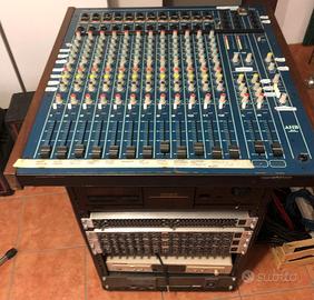 impianto audio per voci completo, ideale per band,