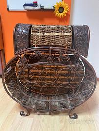 Portabottiglie vintage – stile rustico