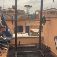 Rack da esterno e dip station autoprodotto