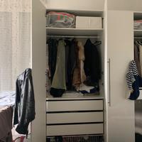 Armadio bianco laccato Pax Ikea