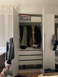Armadio bianco laccato Pax Ikea