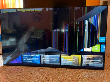 Tv LG 65” UHD LED 2024 rotta