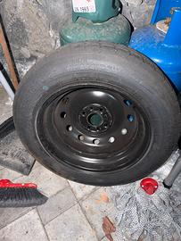 Kit ruotino di scorta fiat 500 + cric e attrezzi