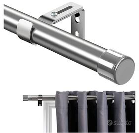 Bastone per tende acciaio inox