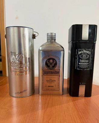 Astucci portabottiglia jagermaister jack daniel’s