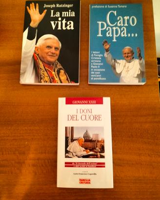 Libri su 3 grandi Papa 