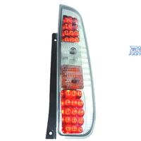 FANALI FORD FIESTA 02-08 LED FONDO CROMATO