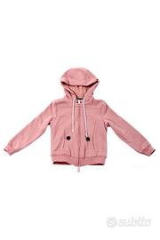 FELPA CON CAPPUCCIO BAMBINA