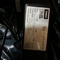 porta bici da gancio traino thule velocompact