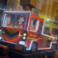 Carro allegorico pompieri