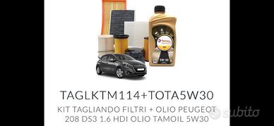 Filtri peugeot 208 DS3 1.6 HDI disel