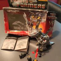 Game vintage GRIMLOCK TIRAN DINOROBOT TRANSFORMERS