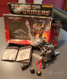 Game vintage GRIMLOCK TIRAN DINOROBOT TRANSFORMERS