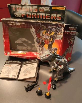 Game vintage GRIMLOCK TIRAN DINOROBOT TRANSFORMERS