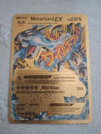 Carta oro Pokemon