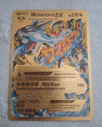 Carta oro Pokemon