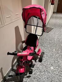 Colibrino triciclo rosa bimba 24 mesi