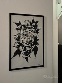 Stampa disegno a Mano 50x70