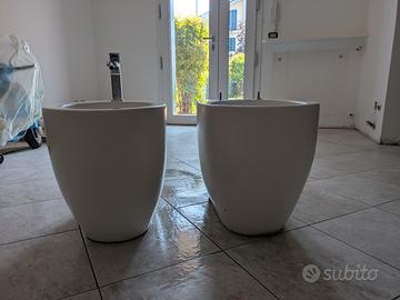 coppia wc+bidet