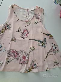 Top rosa fiorato donna Molly bracken 