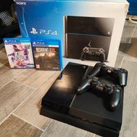 PlayStation 4 PS4 + 2 joypad+ 2 giochi