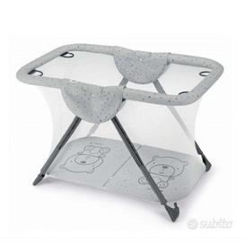 Box per bimbi CAM grigio-pieghevole