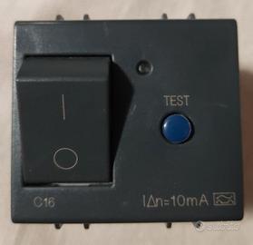 interruttore magnetotermico diff. AVE 45