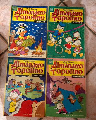 Fumetti ALMANACCO TOPOLINO fine anni 70