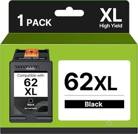 Cartuccia per stampanti HP 62XL Nero
