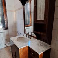 Mobile arredo bagno con lavandino arte povera