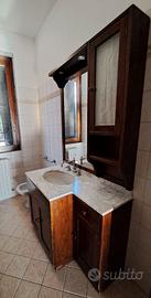 Mobile arredo bagno con lavandino arte povera