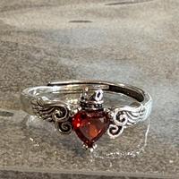 Anello gotico in argento