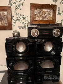 Impianto audio panasonic