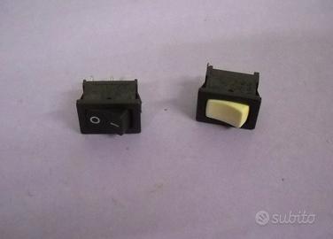 Kit 2 pezzi Interruttore da incastro su foro retta