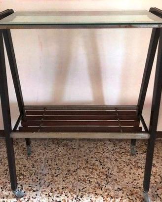 carrello porta tv anni 70  raro