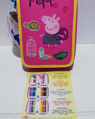 Astuccio 3 cerniere PEPPA PIG